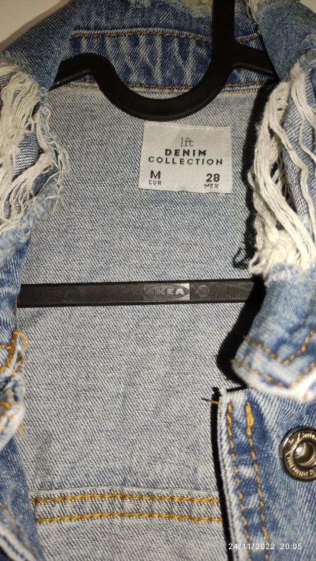 cazadora oversize vaquera