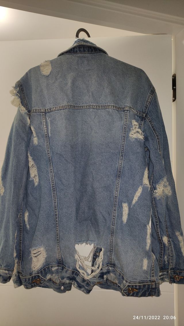 cazadora oversize vaquera