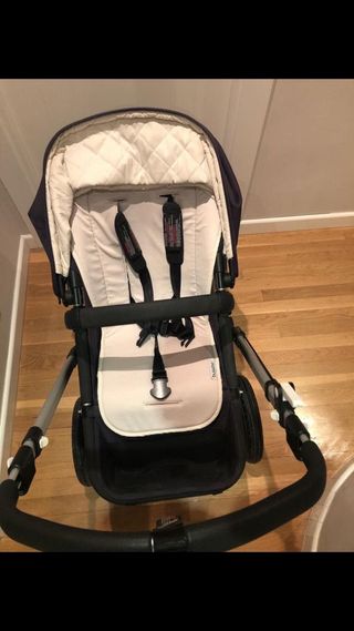 Bugaboo camaleón azul marino y beige 