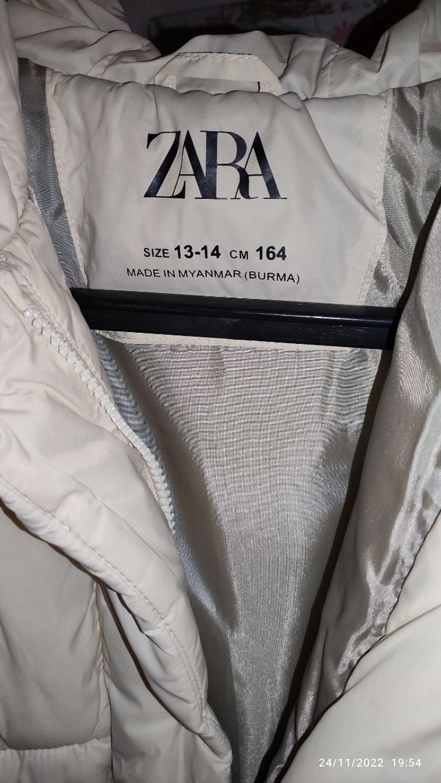 chaleco zara