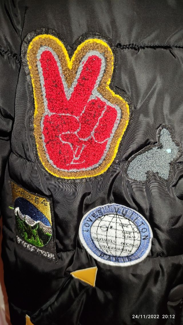 plumifero negro parches