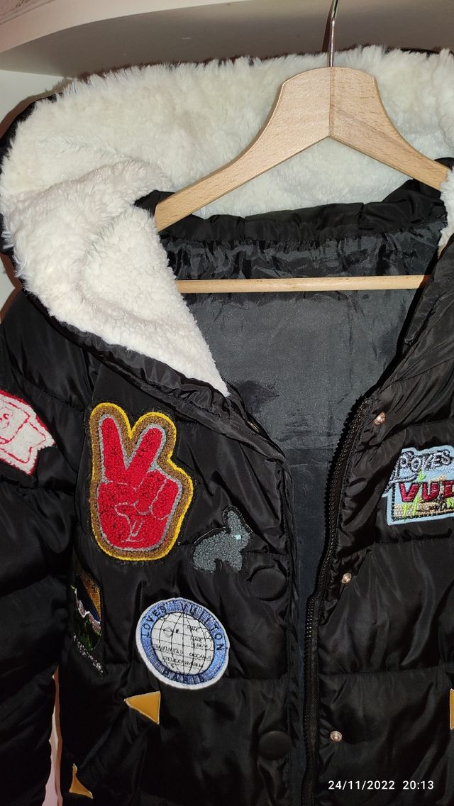 plumifero negro parches