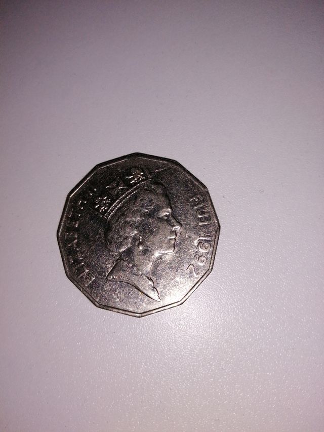 50 Cents FIJI 1992
