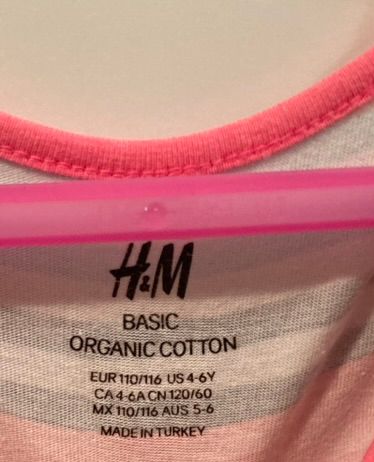 2 vestidos H&M 4-6 años