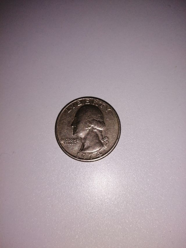 Quarter dollar 1974