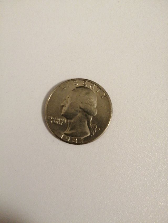 Quarter Dollar 1981
