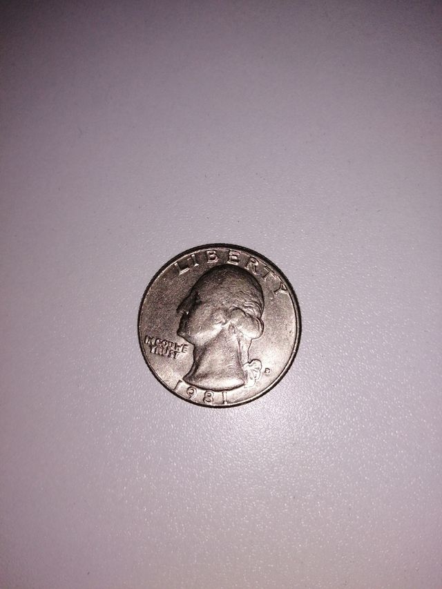 Quarter Dollar 1981
