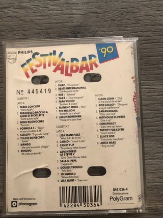 Festivalbar 90 - 2 Musicassette - Vintage