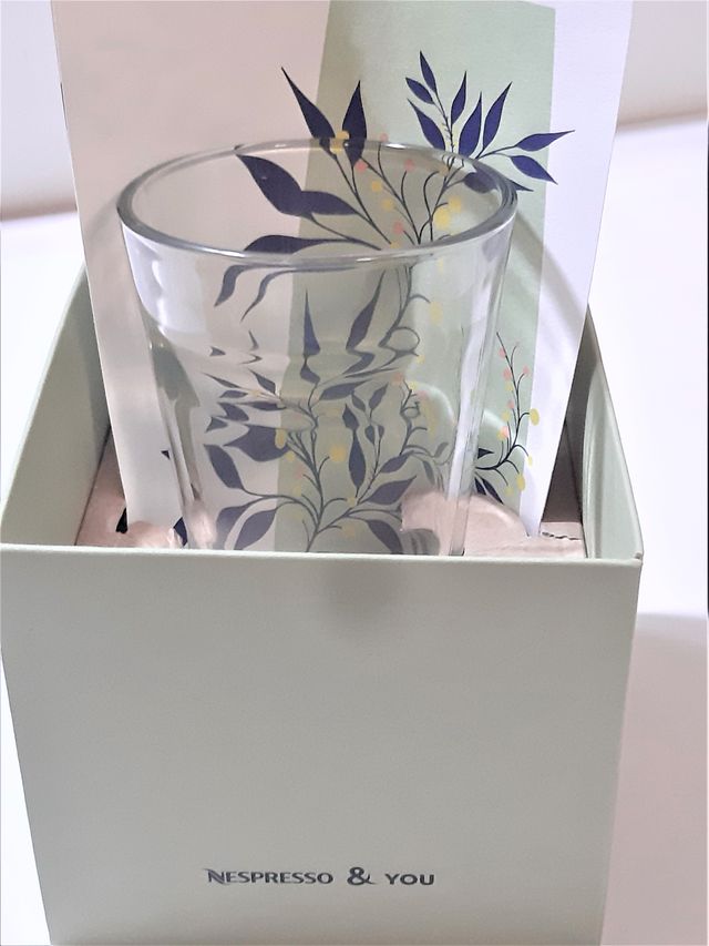 NESPRESSO VIEW VIDRIO TEMPLADO nuevo + LAMINA