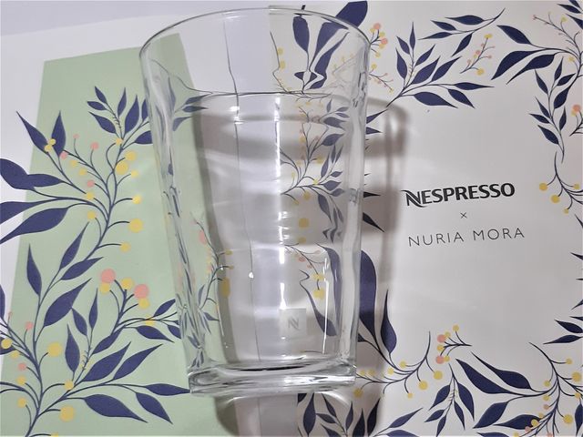 NESPRESSO VIEW VIDRIO TEMPLADO nuevo + LAMINA