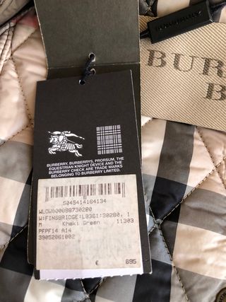 Gabardina Burberry Brit original con etiquetas 