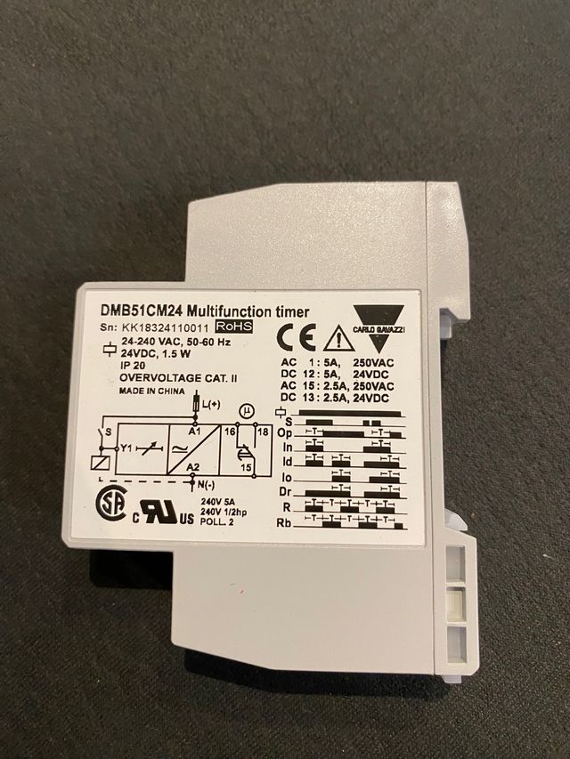 Temporizador analógico multifuncion sin estrenar