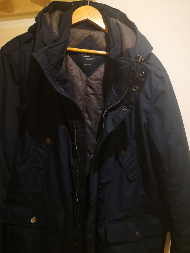 Parka abrigo Celio XXL como nuevo
