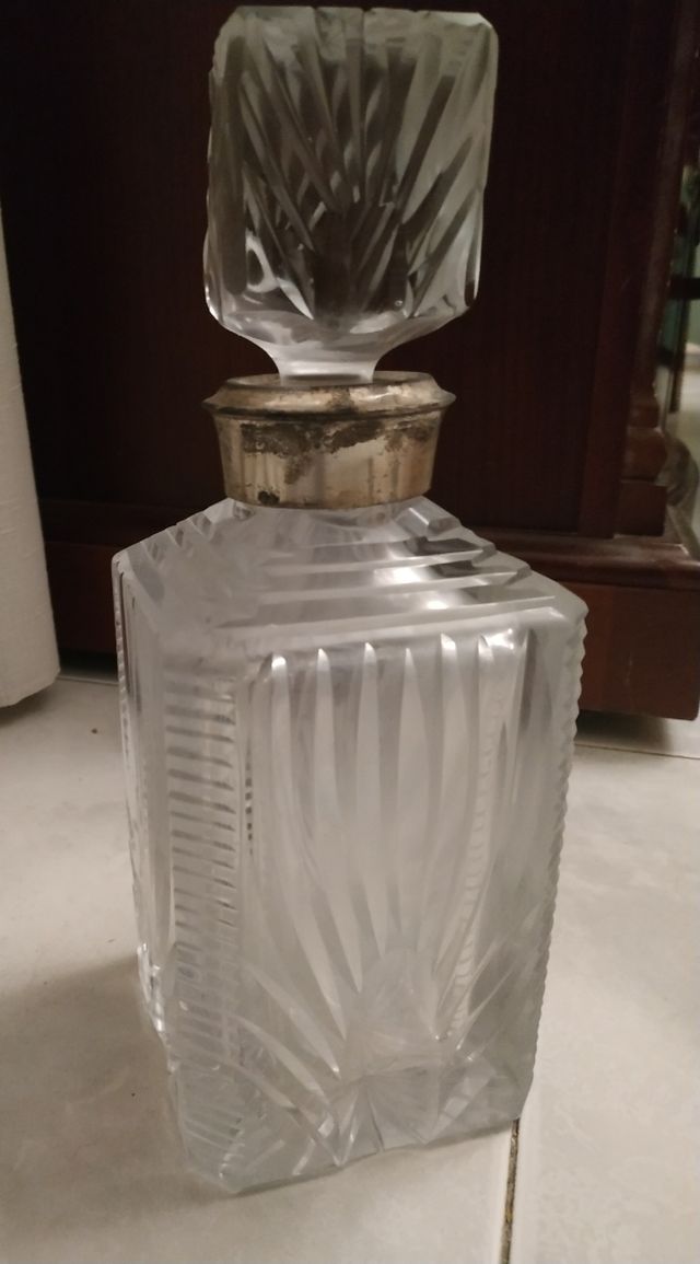 Botella cristal whisky