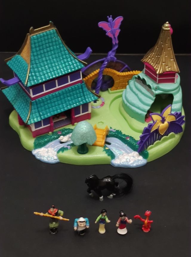 Polly Pocket Disney Mulan Bluebird Mattel 1997