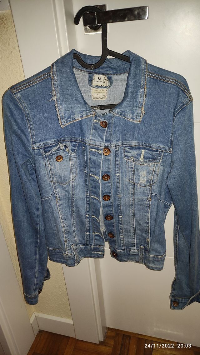 cazadora vaquera corta