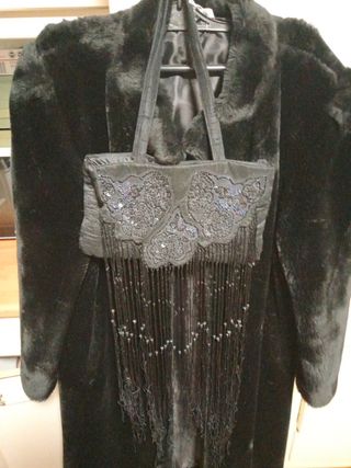 abrigo largo de muton