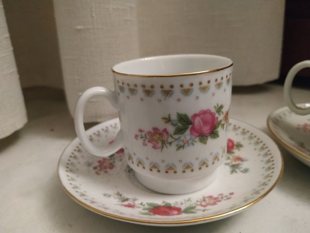 Juego de café antiguo