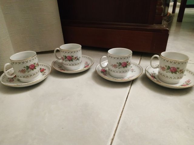 Juego de café antiguo