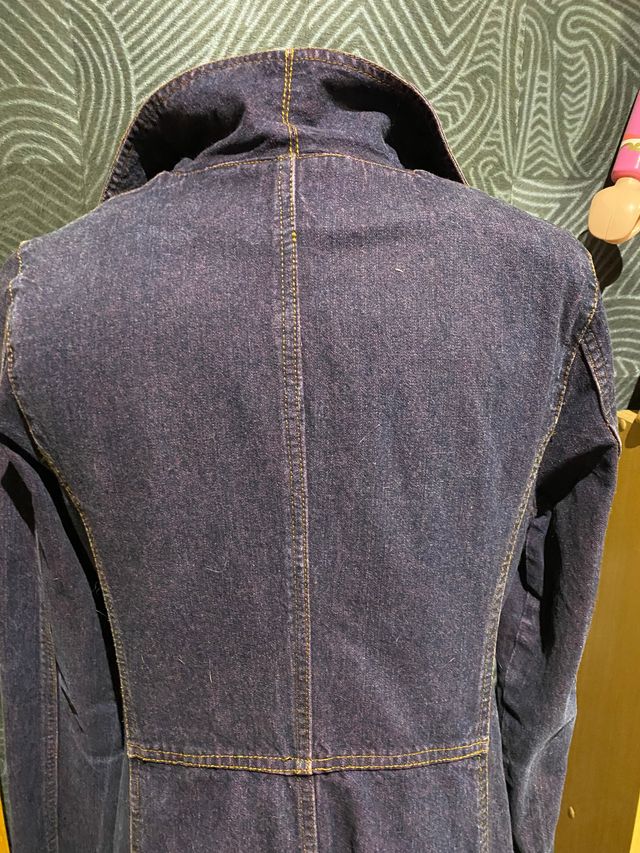 Chaqueta Vaquera Larga de Mujer del ZARA