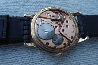 OROLOGIO OMEGA MANUALE CAL. 269 35 MM., ORO 18KT. 