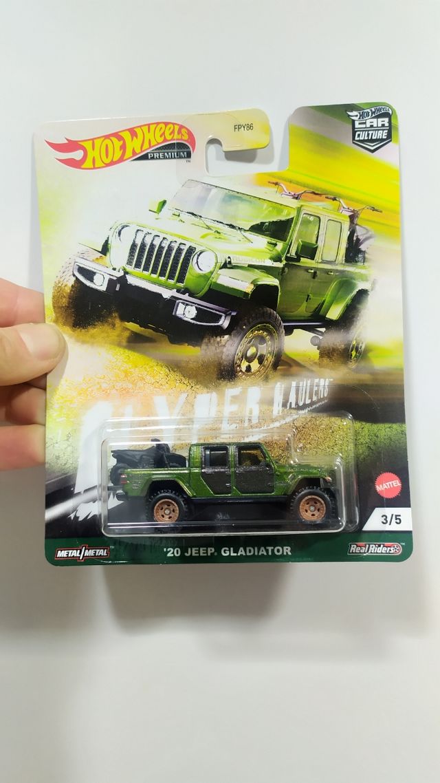 Hot Wheels Jeep Gladiator, nuevo sin abrir