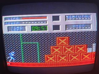 Juego Cyber Shinobi para Master System 