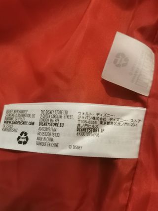 Disney cruzada polipiel spiderman niño T9/10 años