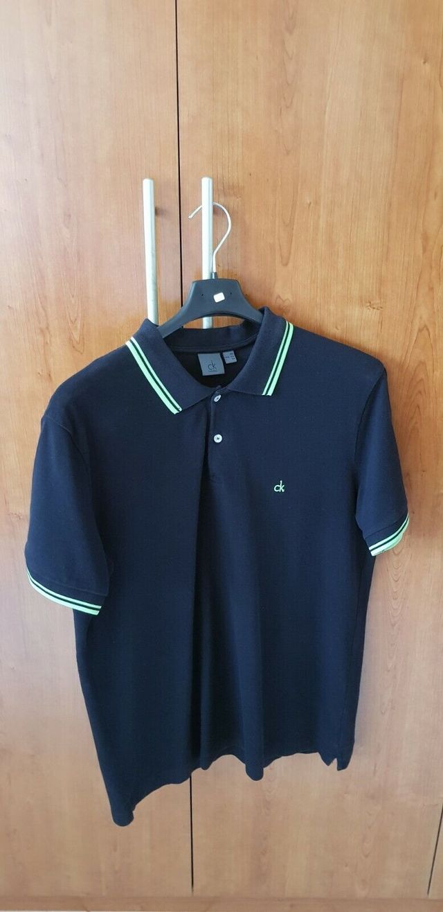 Polo maniche corte CK Calvin Klein nero taglia L