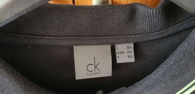 Polo maniche corte CK Calvin Klein nero taglia L