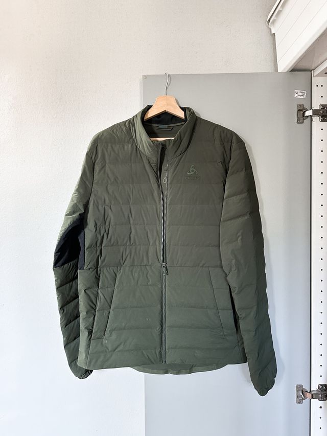 Giacca Odlo Ascent N-Thermic eco bomber Khaki