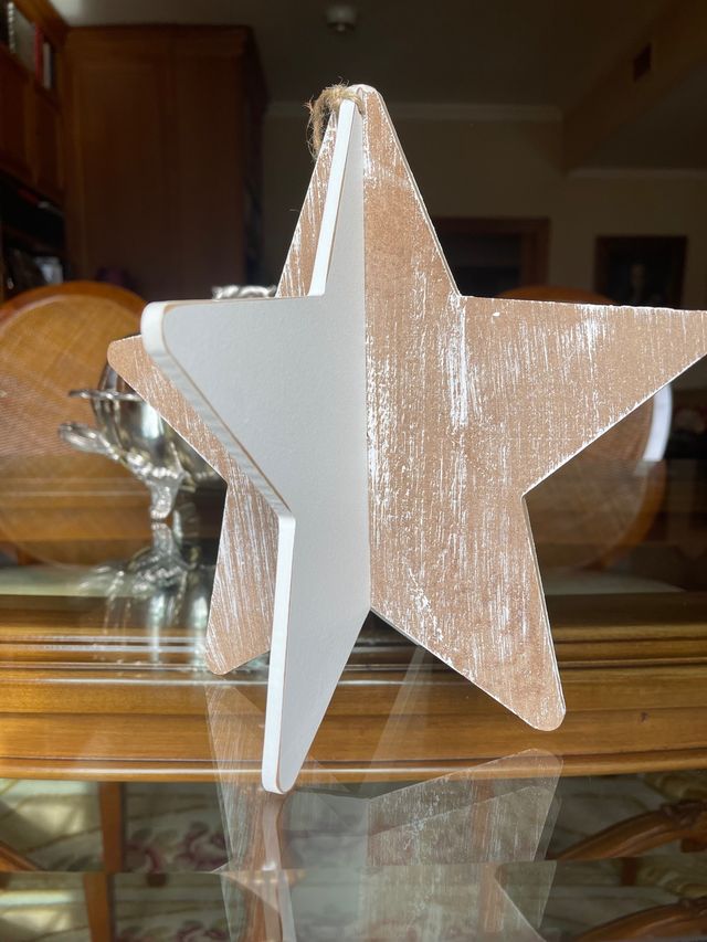 Adorno Estrella Navidad El Corte Inglés 