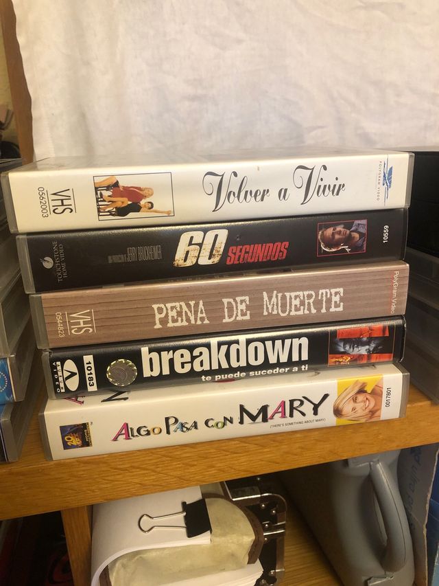 20 CINTAS ORIGINALES -VHS- Peliculas.