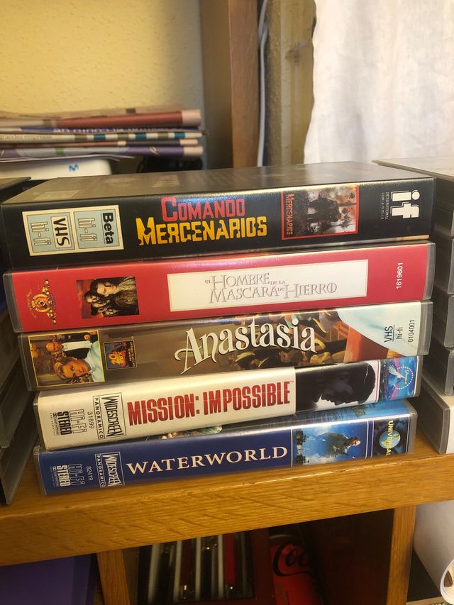 20 CINTAS ORIGINALES -VHS- Peliculas.