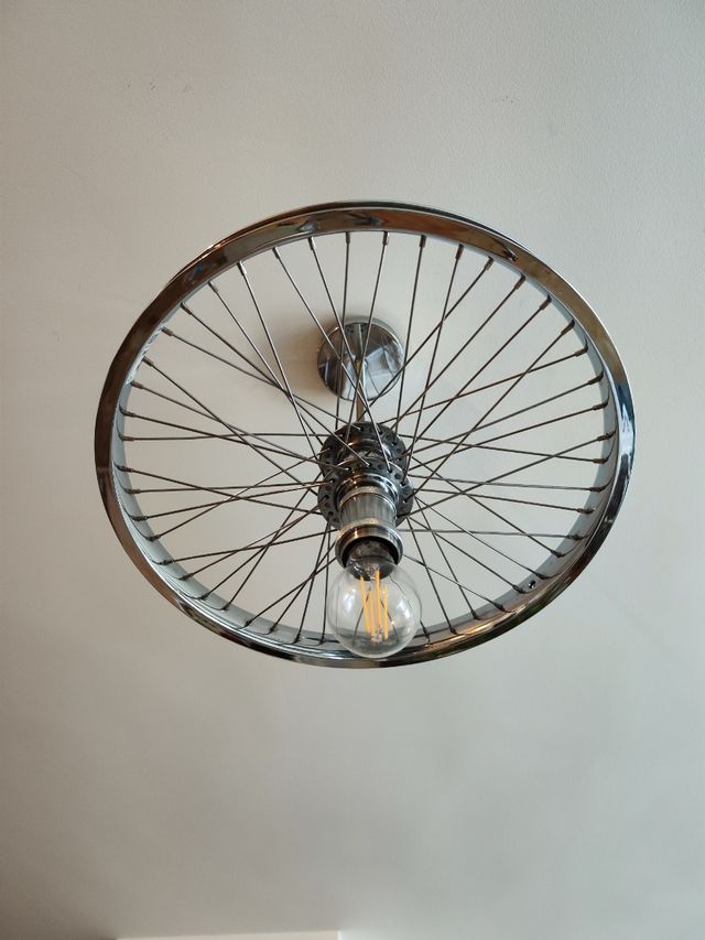 Lámpara bicicleta de techo