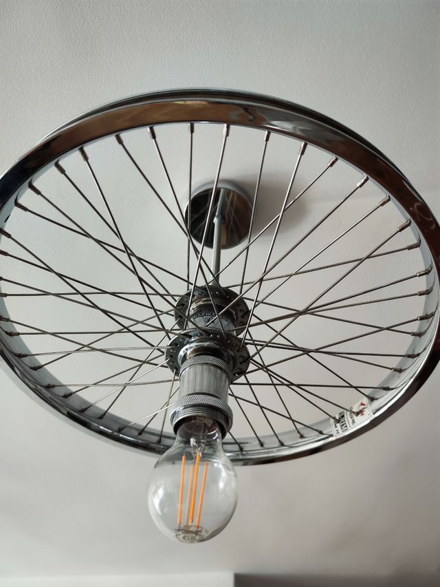 Lámpara bicicleta de techo