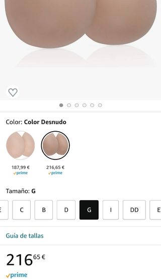 Prótesis mamarias de silicona médica 7XL NUEVAS