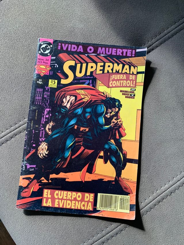 Comic Superman Fuera de control