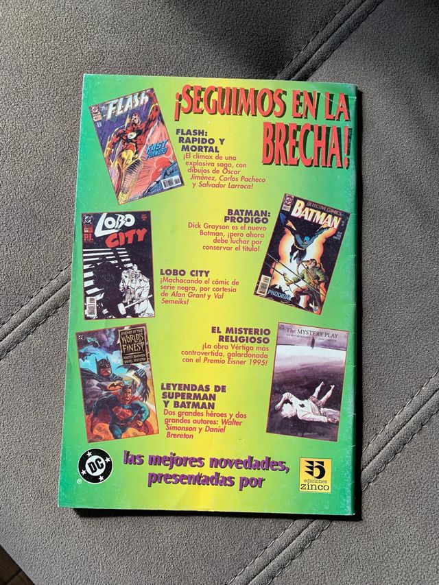 Comic Superman Fuera de control