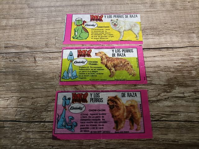 Foofur e os cães da raça goma de mascar e goma