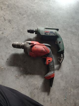taladro bosch y  black&decker