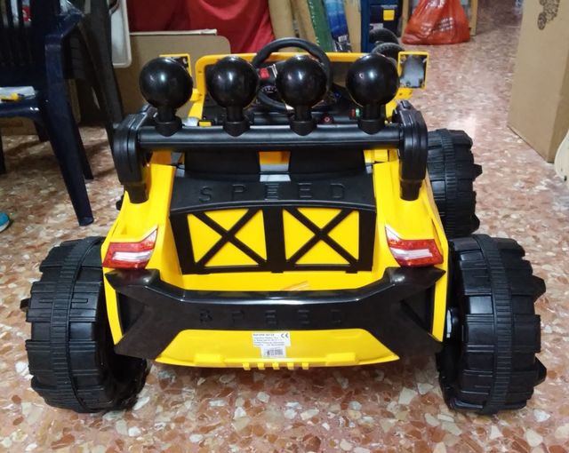 Vehículo todoterreno 12 V para niños de 3 a 8 años