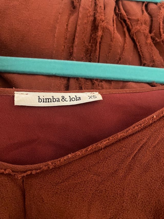 Maravilloso, vestido de gasa de bimba y Lola