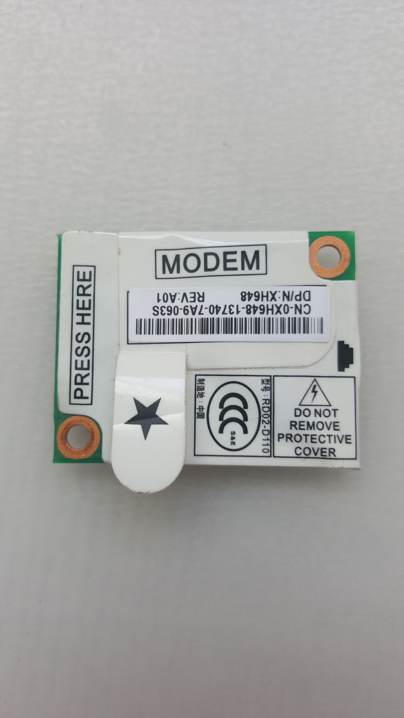 TARJETA MODEM PORTATIL MINI PCI CONEXANT RD02-D110 afbeelding 2