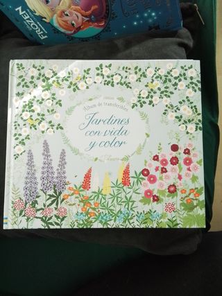 Jardines de vida y color. Álbum de transferibles 