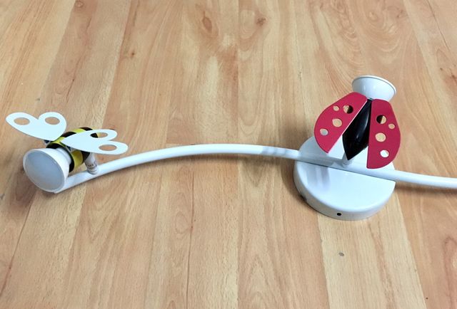 Lampara de techo (mariposas)