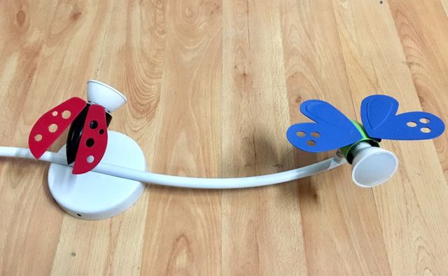 Lampara de techo (mariposas)