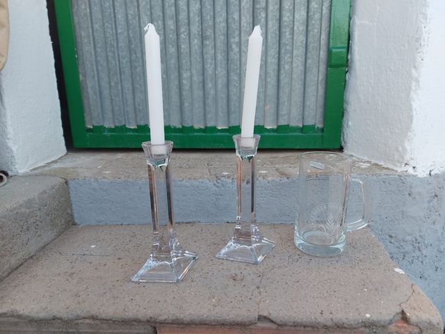 Candelabros de cristal
