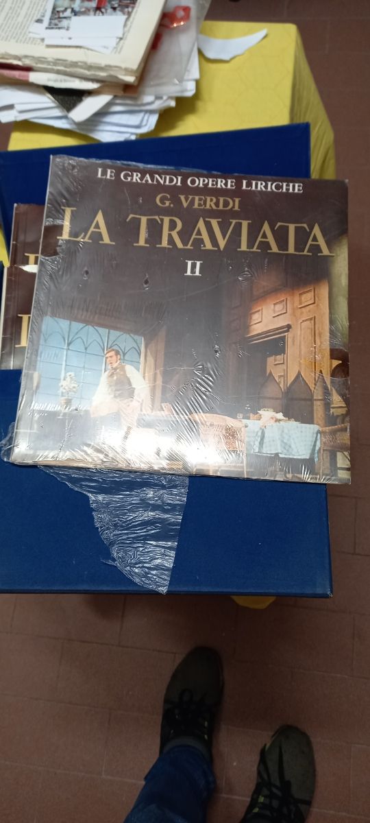 Dischi LP Le Grandi Opere Liriche