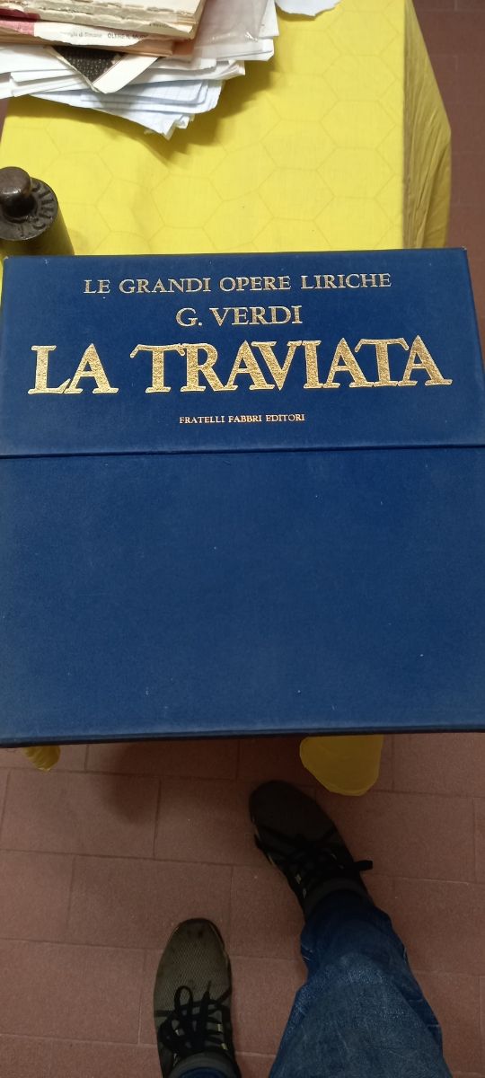 Dischi LP Le Grandi Opere Liriche